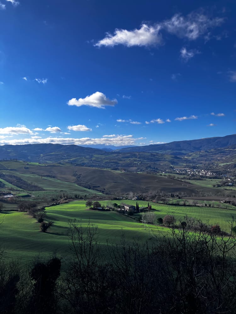Meditations on Driving in Le Marche, Italy